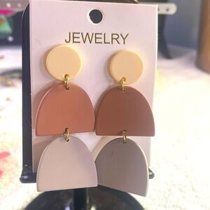 # 22 Handmade Polymer Clay Earring,Unique Tasteful Cute Boho Dangle Earrings